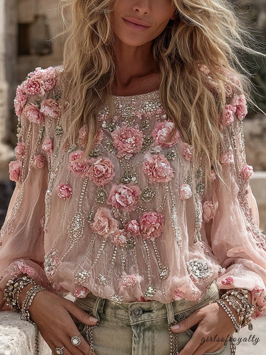 Well Tailored Top with a Graceful Silhouette