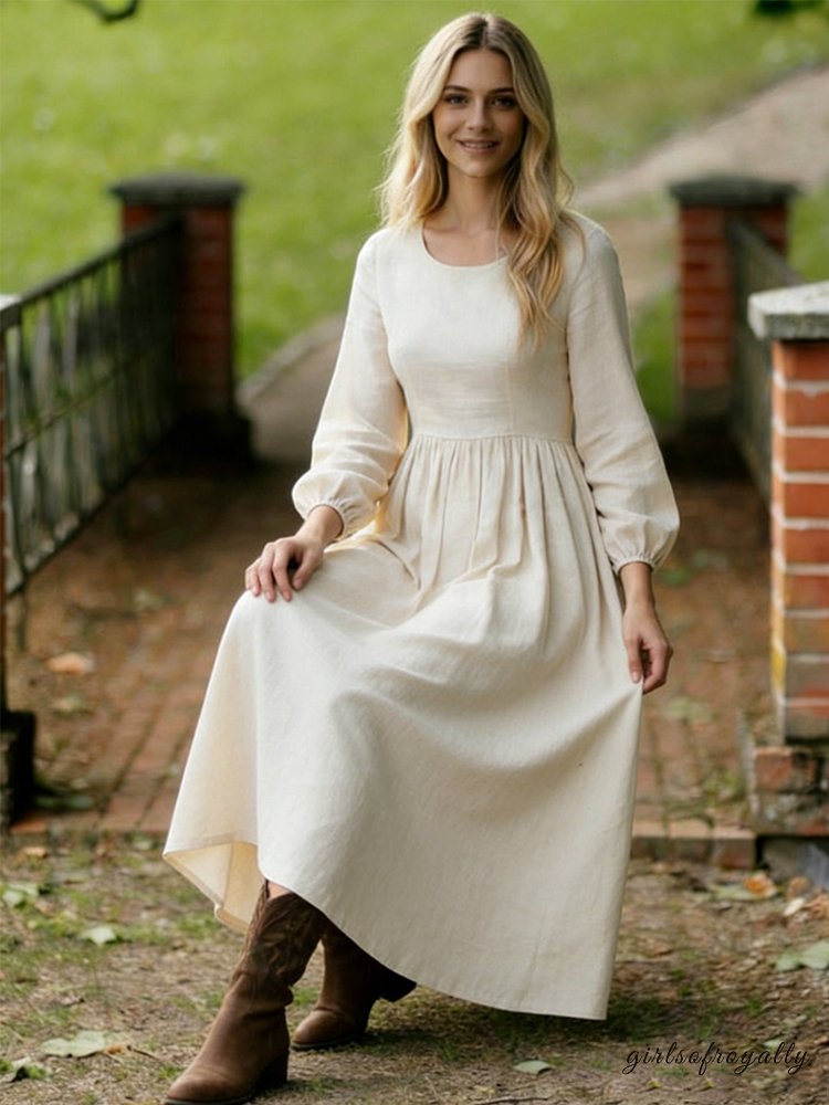 Elegantly Styled Dress for Everyday Wear