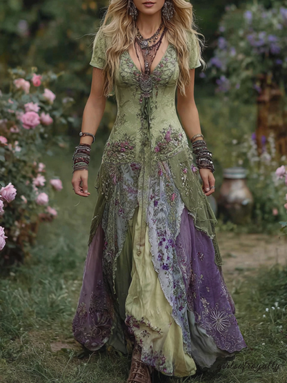 A Vintage Style Dress with Delicate Timeless Details