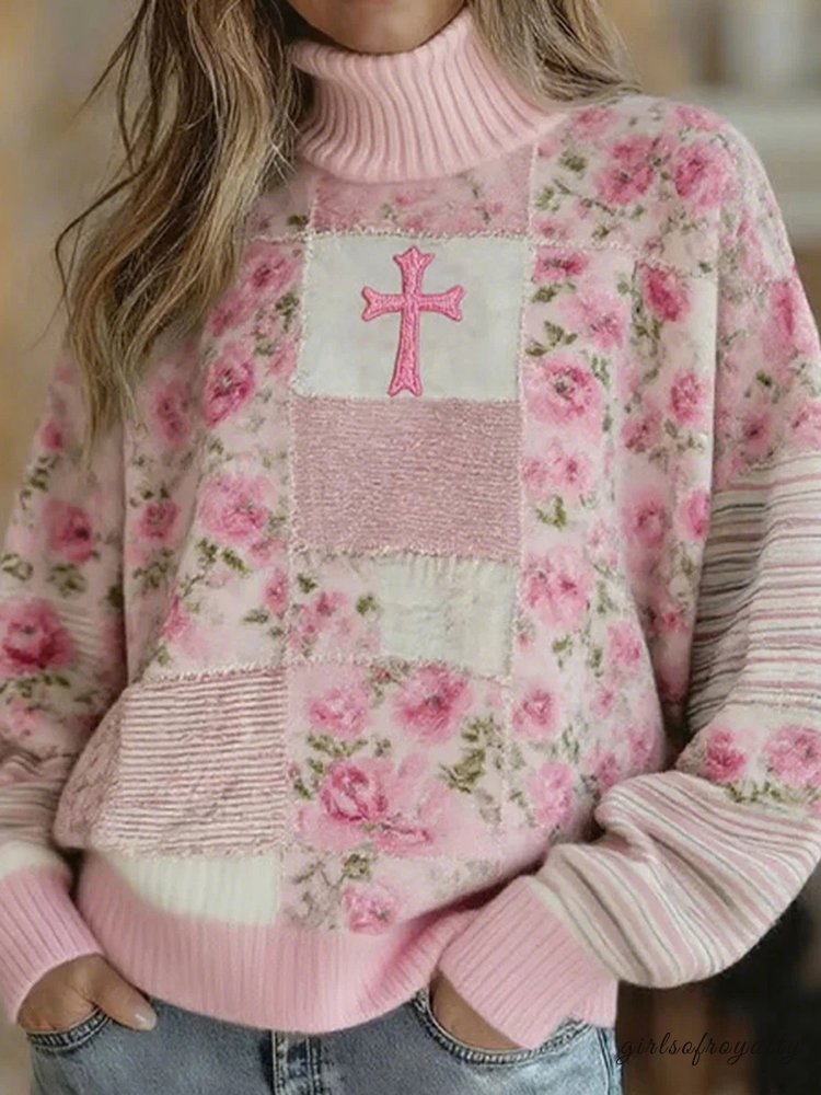 Vintage Inspired Sweater with a Contemporary Edge