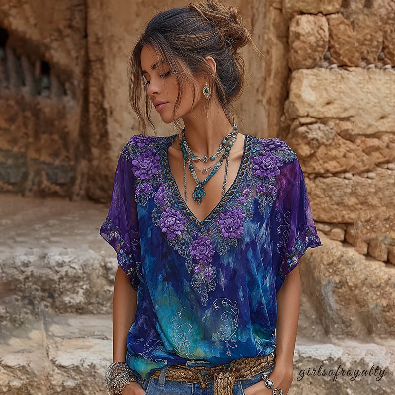 Purple blue