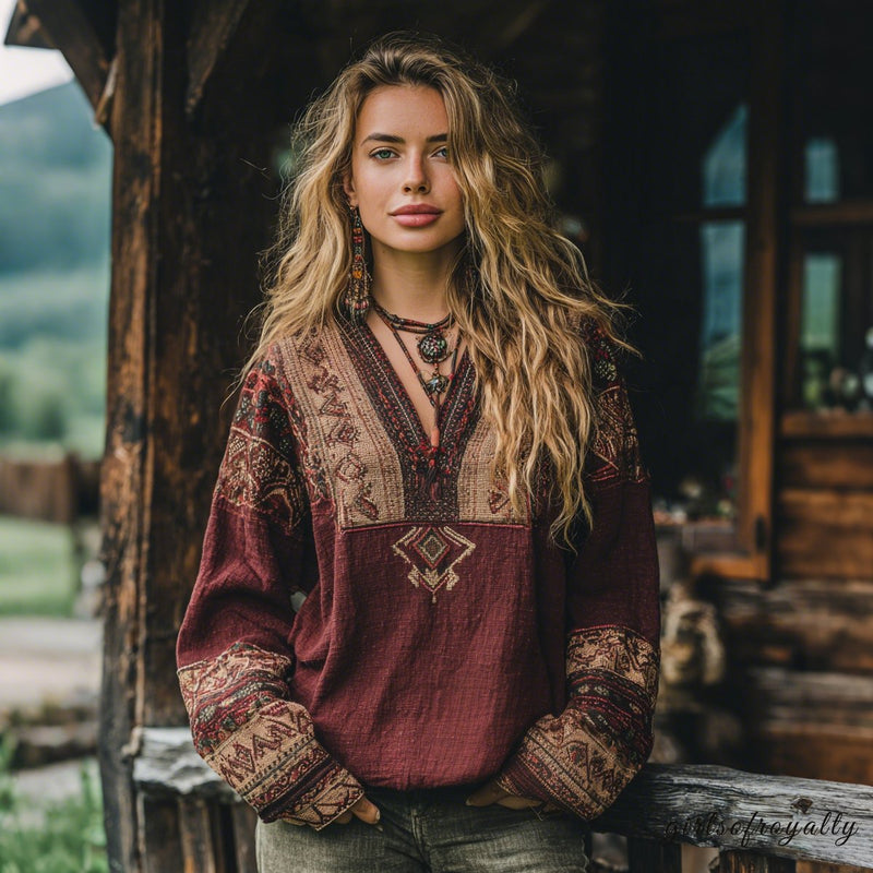 Vintage Inspired Top with a Contemporary Edge