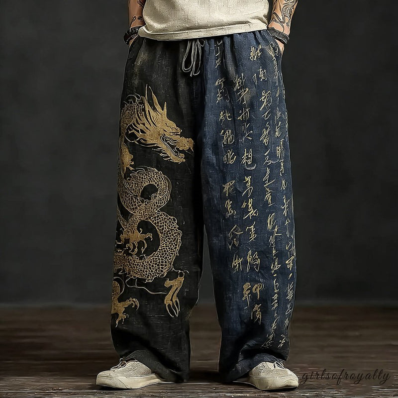 A Vintage Style Pants with Delicate Timeless Details