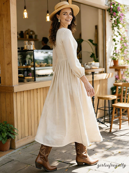 Elegantly Styled Dress for Everyday Wear