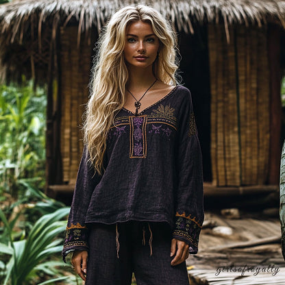 A Vintage Style Top with Delicate Timeless Details