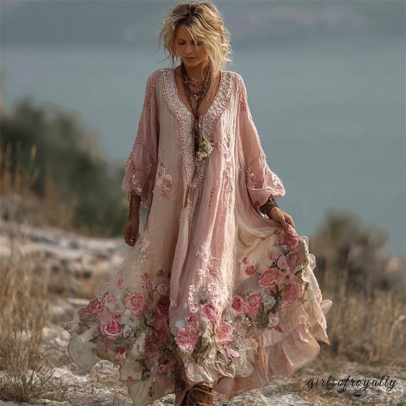 Classic Vintage Dress with a Flattering Fit