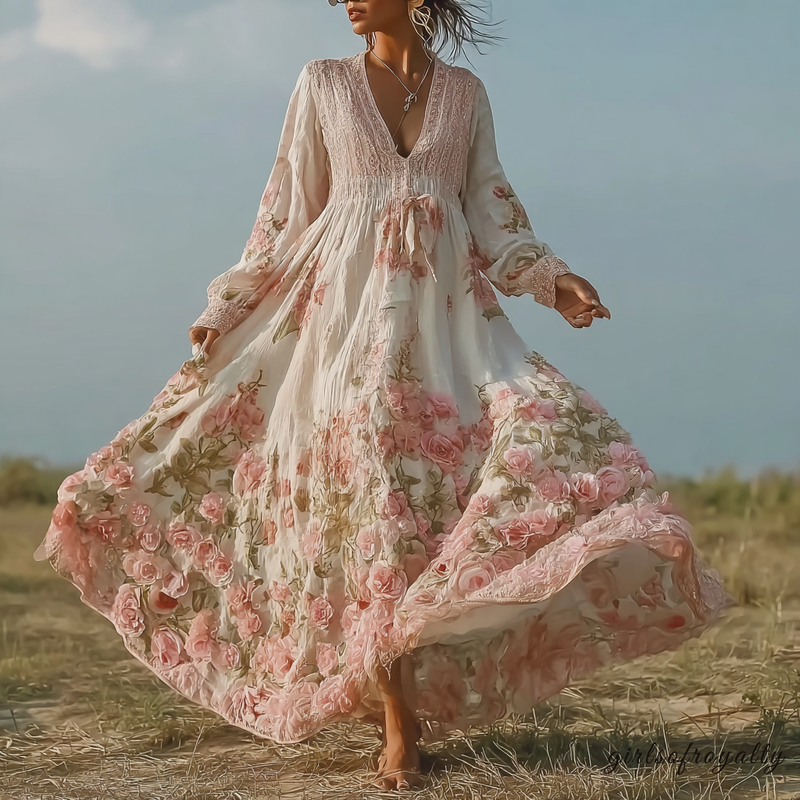 Classic Vintage Dress with a Flattering Fit