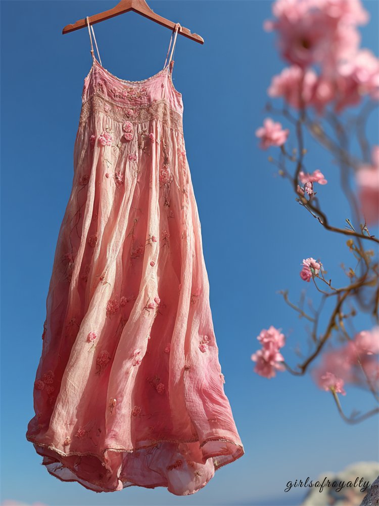A Vintage Style Dress with Delicate Timeless Details