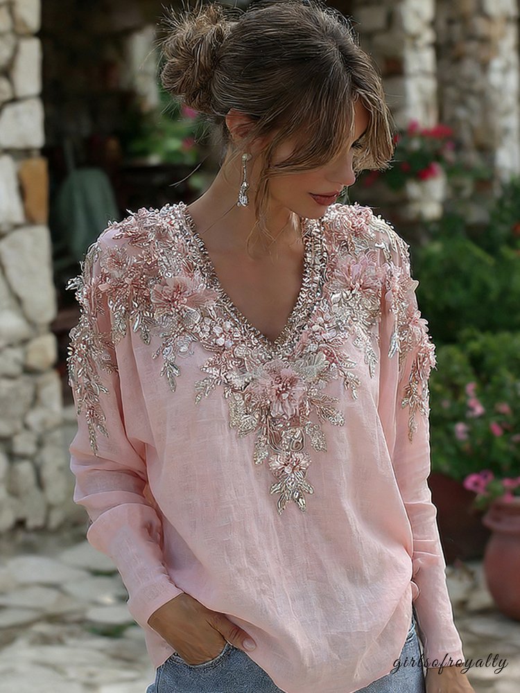 A Vintage Style T-Shirt with Delicate Timeless Details