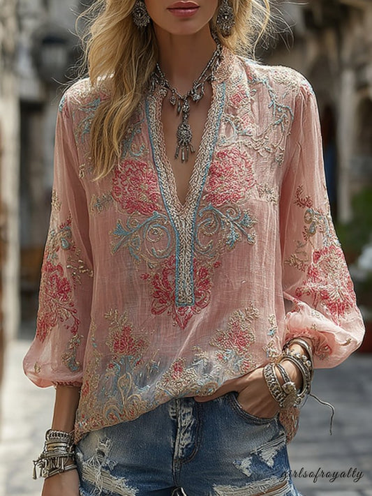 Well Tailored Top with a Graceful Silhouette
