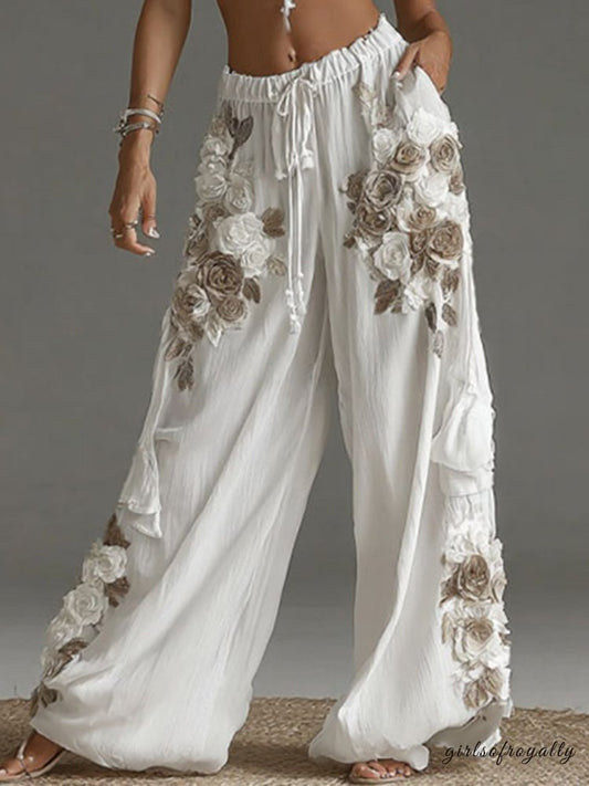 Well Tailored Pants with a Graceful Silhouette