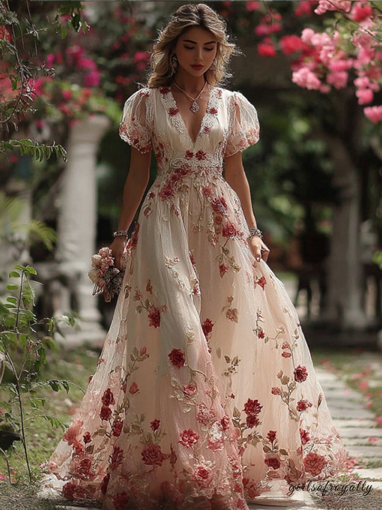 Classic Vintage Dress with a Flattering Fit