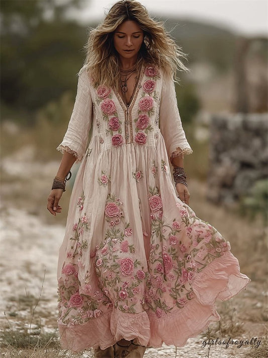 Classic Vintage Dress with a Flattering Fit