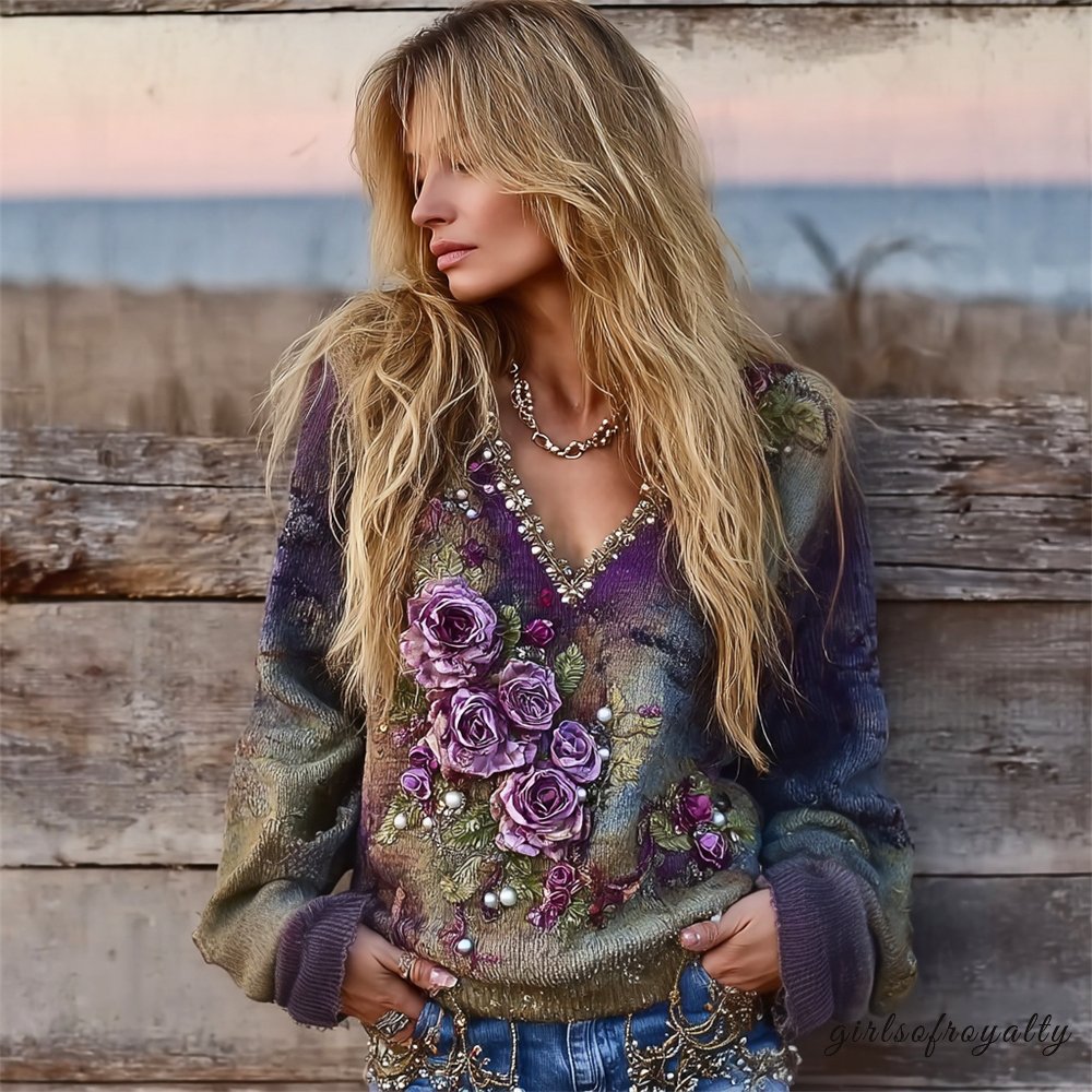 Gracefully Styled Sweater for Any Occasion
