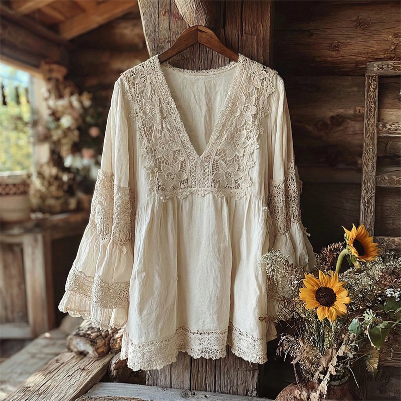Well Tailored Blouse with a Graceful Silhouette