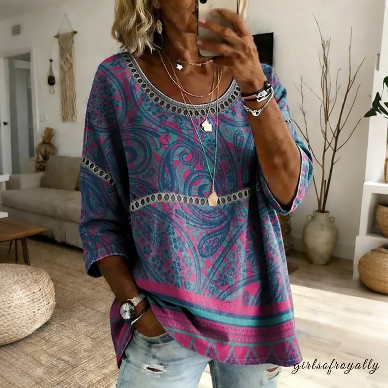Vintage Inspired Top with a Contemporary Edge