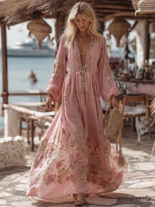 A Vintage Style Dress with Delicate Timeless Details
