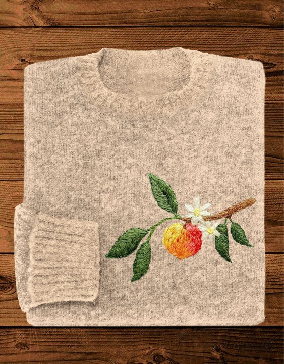 Well Tailored Sweater with a Graceful Silhouette