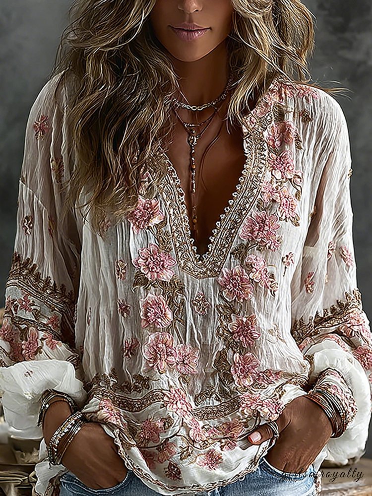 Vintage Inspired Top with a Contemporary Edge