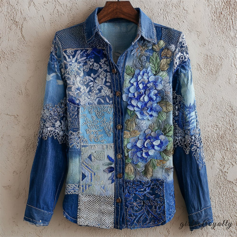 A Vintage Style Shirt with Delicate Timeless Details