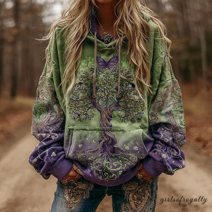 Purple green