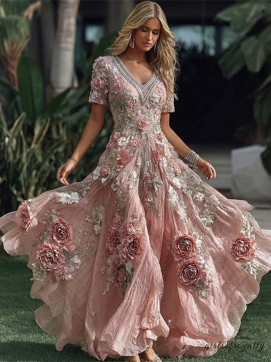 Classic Vintage Dress with a Flattering Fit