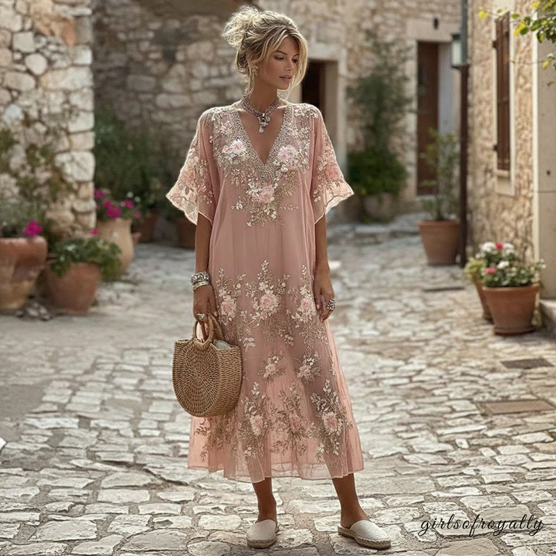 Classic Vintage Dress with a Flattering Fit