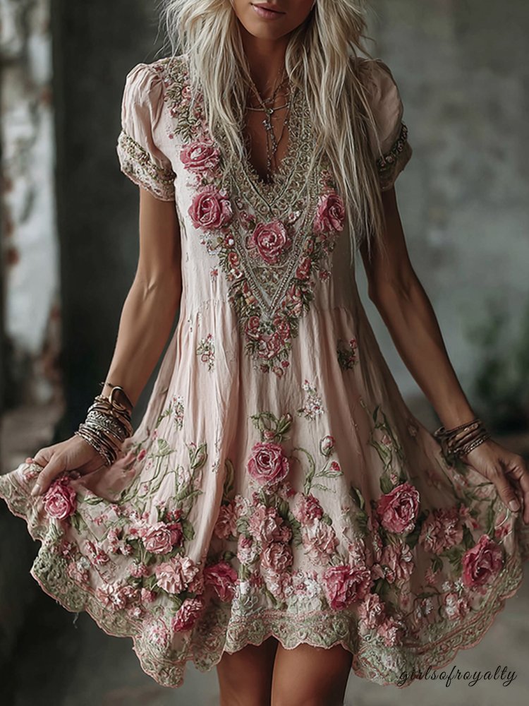 Vintage Inspired Dress with a Contemporary Edge