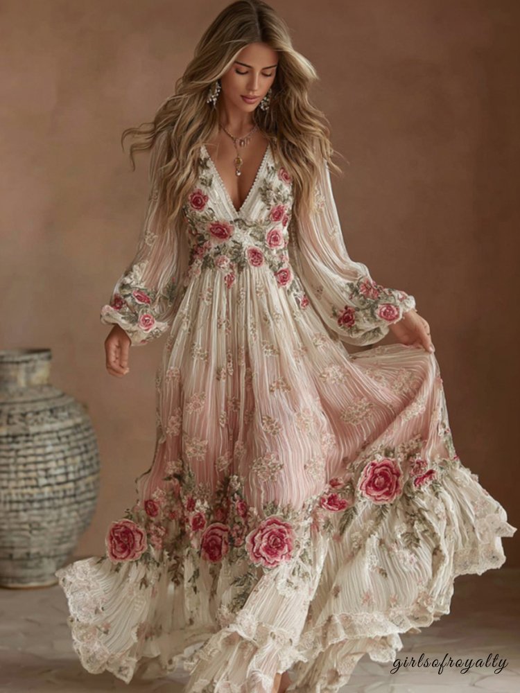 Classic Vintage Dress with a Flattering Fit