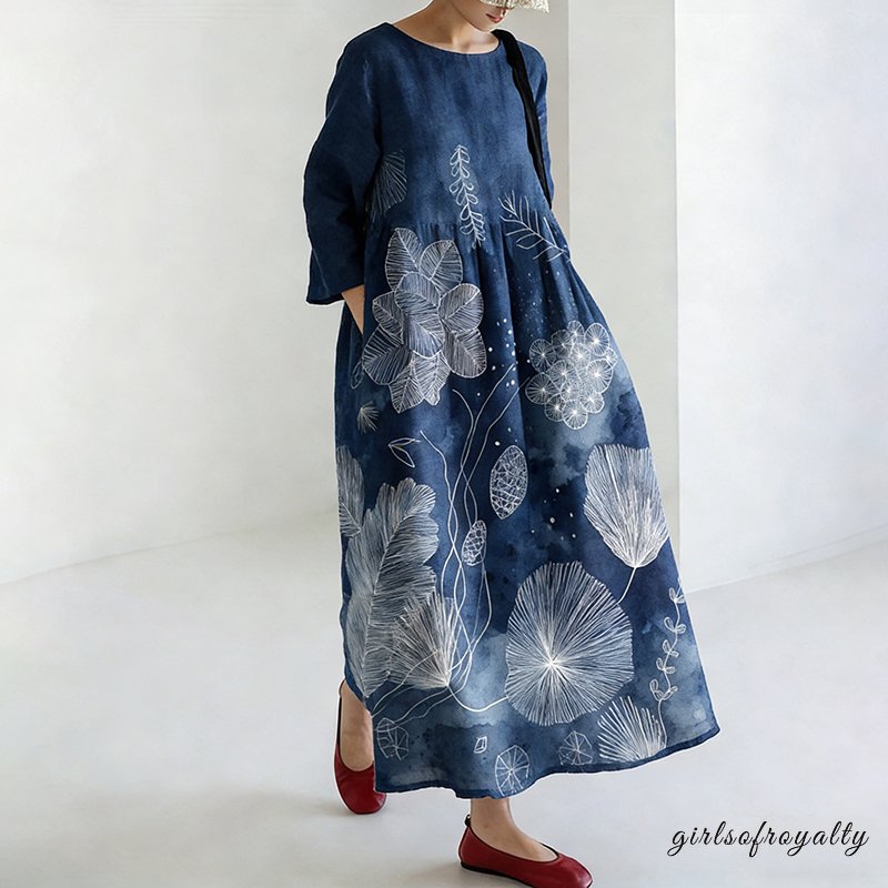 A Vintage Style Dress with Delicate Timeless Details