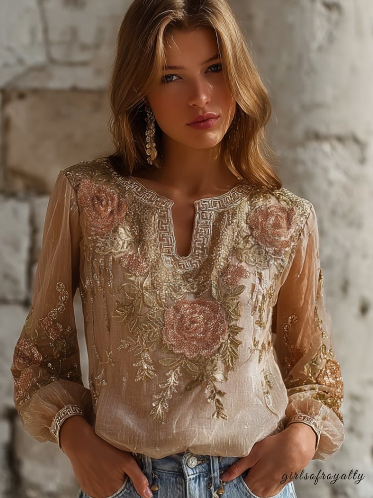 Sophisticated Top with a Clean Classic Look