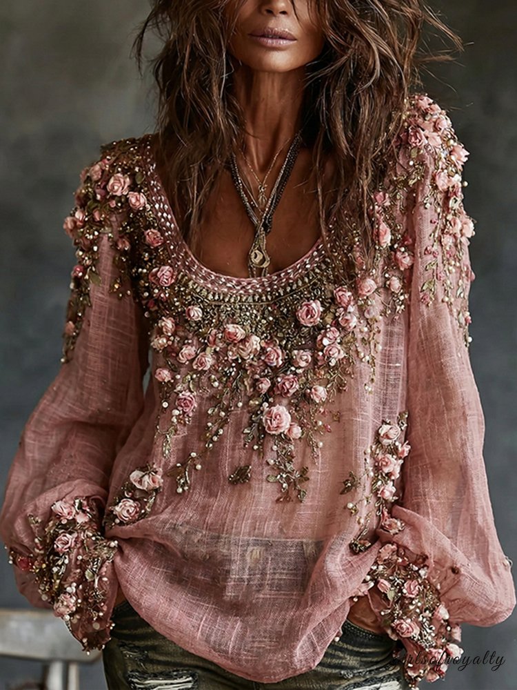 Gracefully Styled Top for Any Occasion