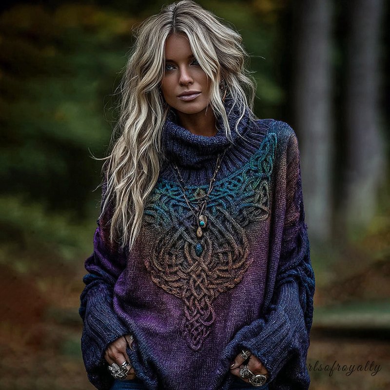 Classic Vintage Sweater with a Flattering Fit