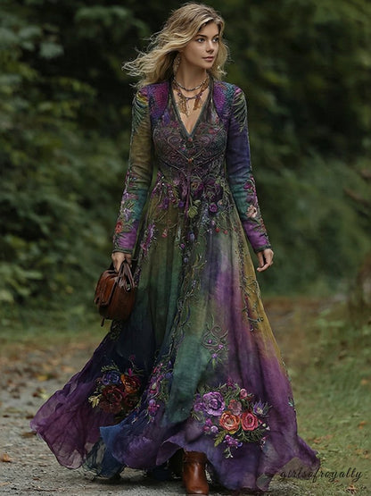 A Vintage Style Dress with Delicate Timeless Details