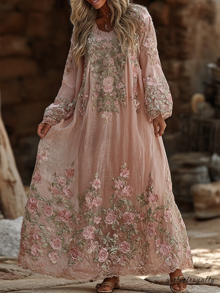 Classic Vintage Dress with a Flattering Fit