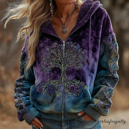 Green purple