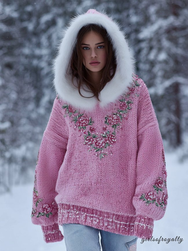 Well Tailored Sweater with a Graceful Silhouette