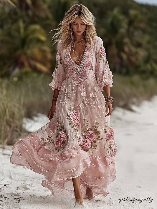 Classic Vintage Dress with a Flattering Fit