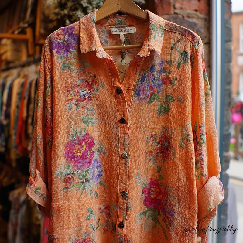 Well Tailored Shirt with a Graceful Silhouette
