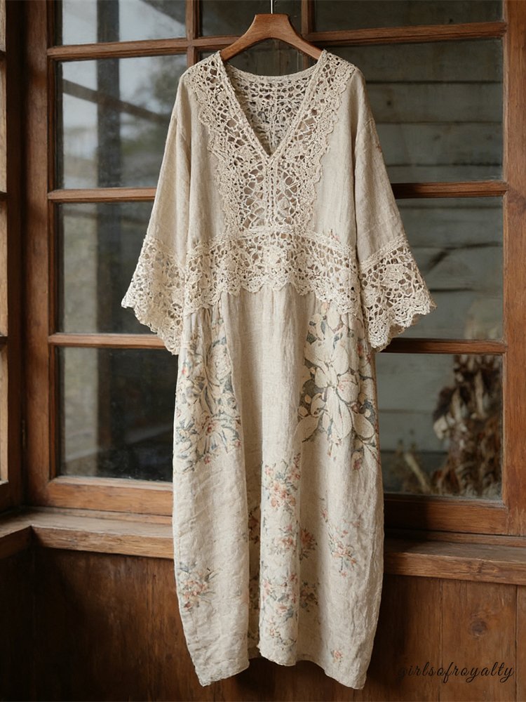 Classic Vintage Dress with a Flattering Fit