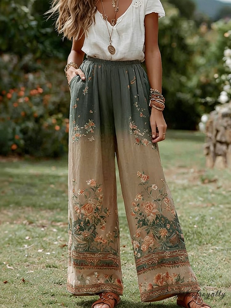 Classic Vintage Trousers with a Flattering Fit