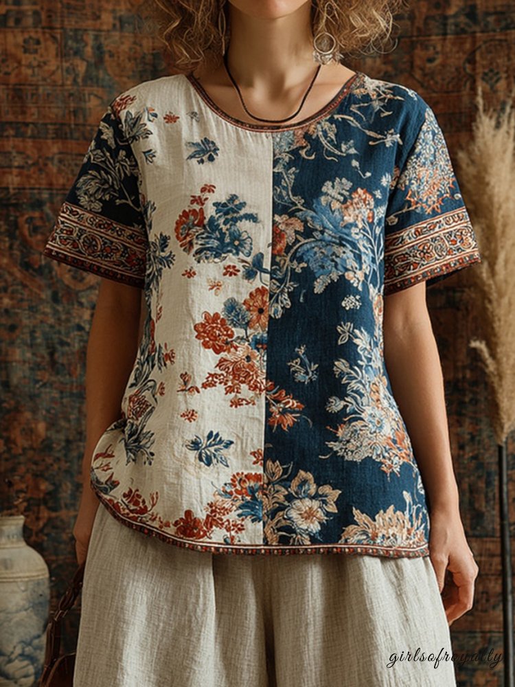 Classic Vintage Top with a Flattering Fit