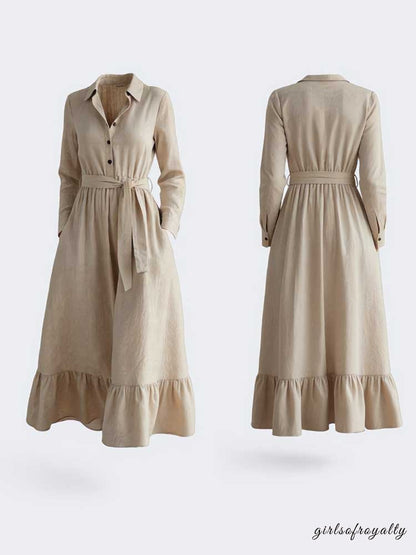 A Vintage Style Dress with Delicate Timeless Details