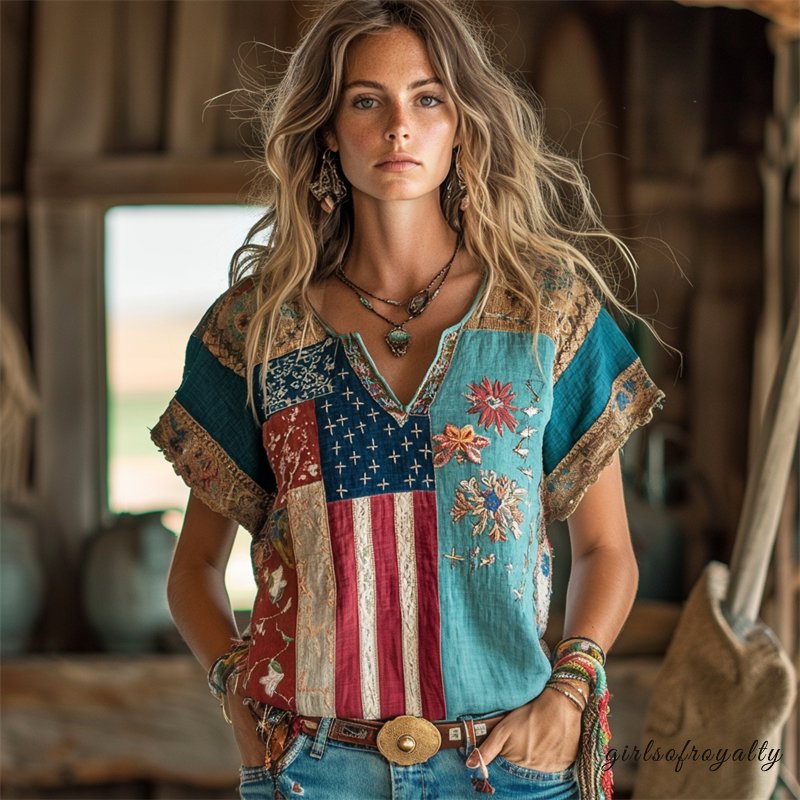 Vintage Inspired Shirt with a Contemporary Edge