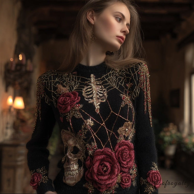 Vintage Inspired Sweater with a Contemporary Edge