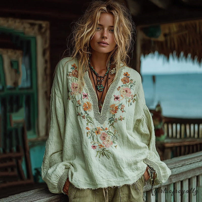 Vintage Inspired Top with a Contemporary Edge