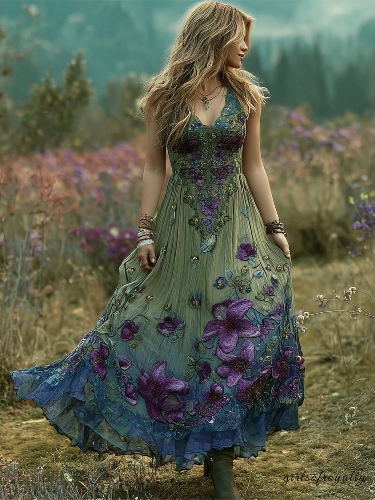 Classic Vintage Dress with a Flattering Fit