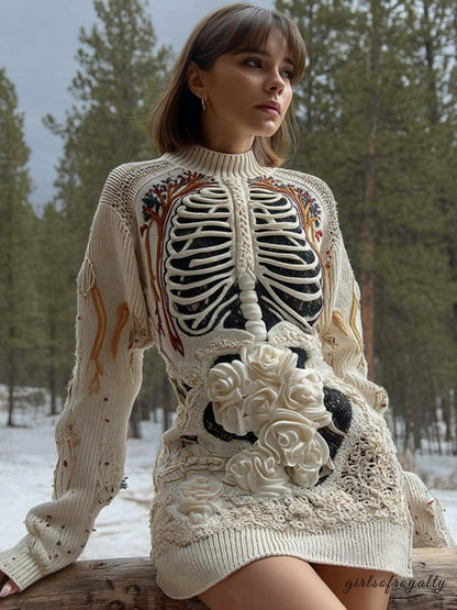 Vintage Inspired Sweater with a Contemporary Edge