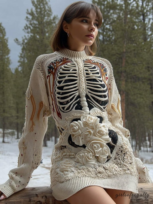 Vintage Inspired Sweater with a Contemporary Edge