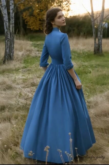 A Vintage Style Dress with Delicate Timeless Details